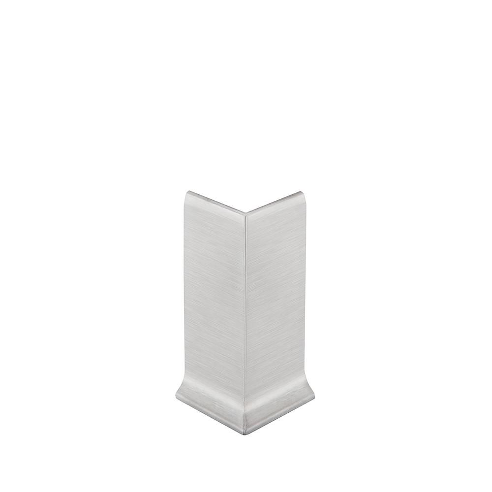 Schluter DESIGNBASE-SL Coin extérieur 90° - acier inoxydable (V2) brossé 4-3/8" (110 mm)