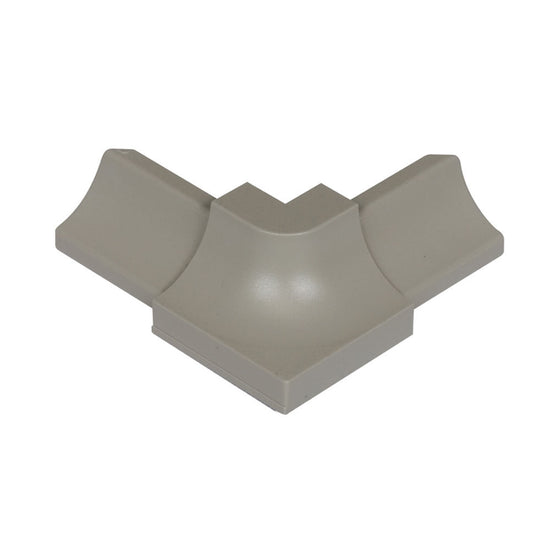 Schluter DILEX-PHK Outside Corner 90° avec un radius de 3/8" (10 mm) - plastique PVC gris