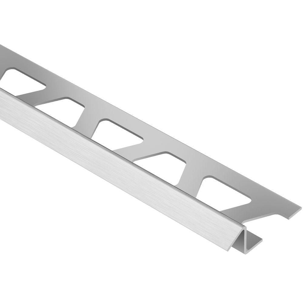 Schluter RENO-TK Profilé réducteur - acier inoxydable (V2) brossé 3/8" (10 mm) x 8' 2-1/2"