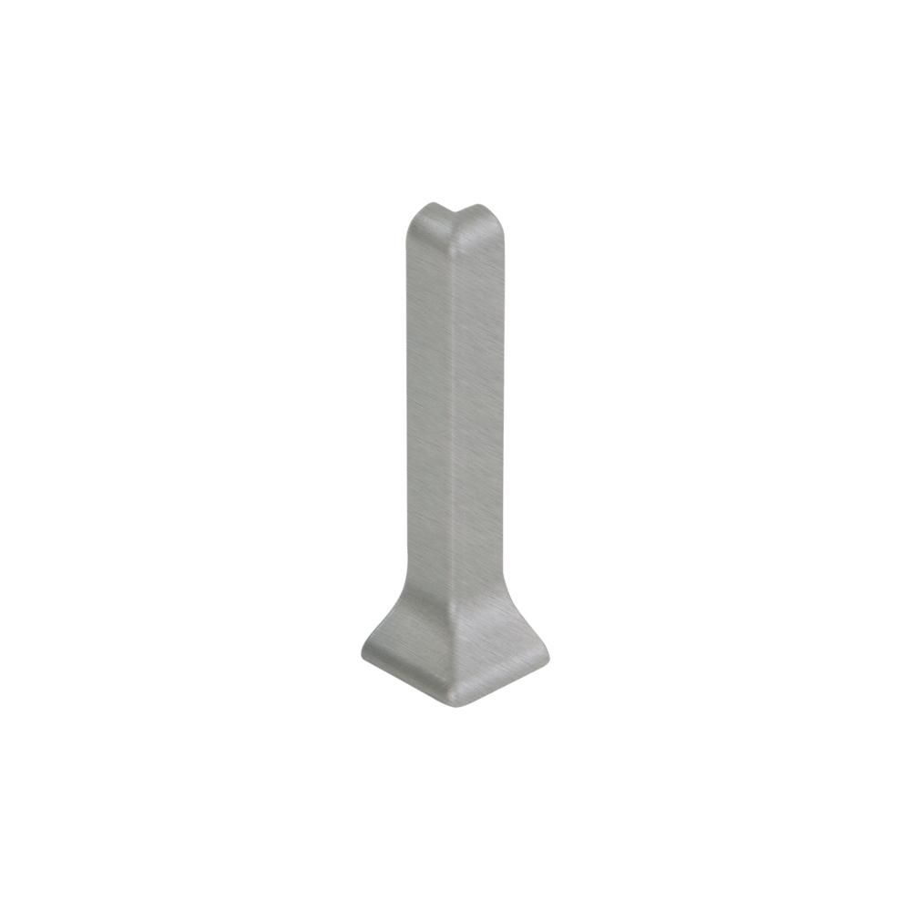 Schluter DESIGNBASE-SL Coin extérieur 90° - aluminium aspet inox brossé 3-1/8" (80 mm)
