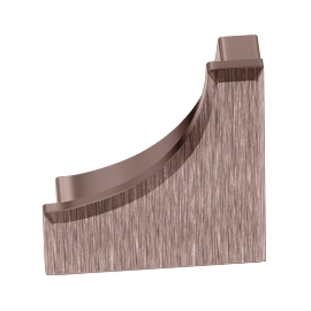 Schluter DILEX-AHK Cap de fermeture - aluminium anodisé cuivre brossé