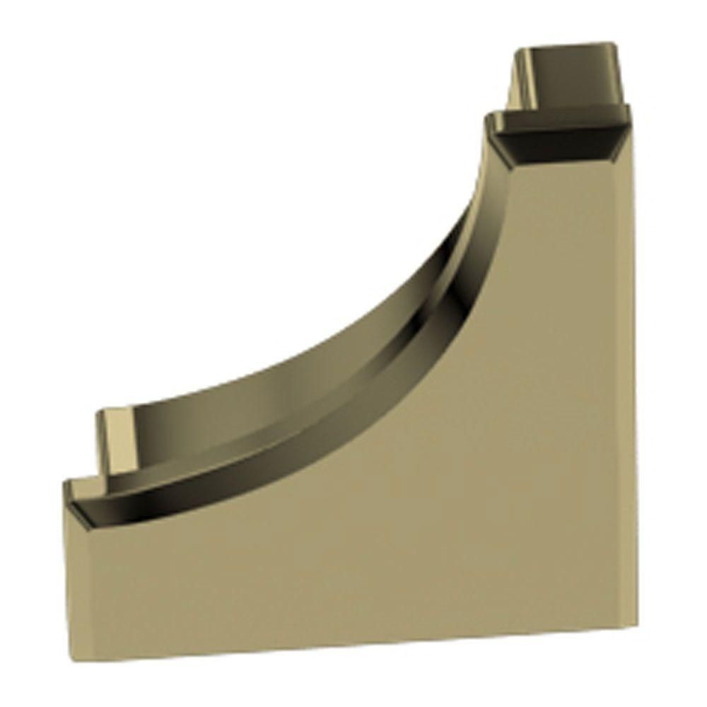 Schluter DILEX-AHK Cap de fermeture - aluminium anodisé laiton poli