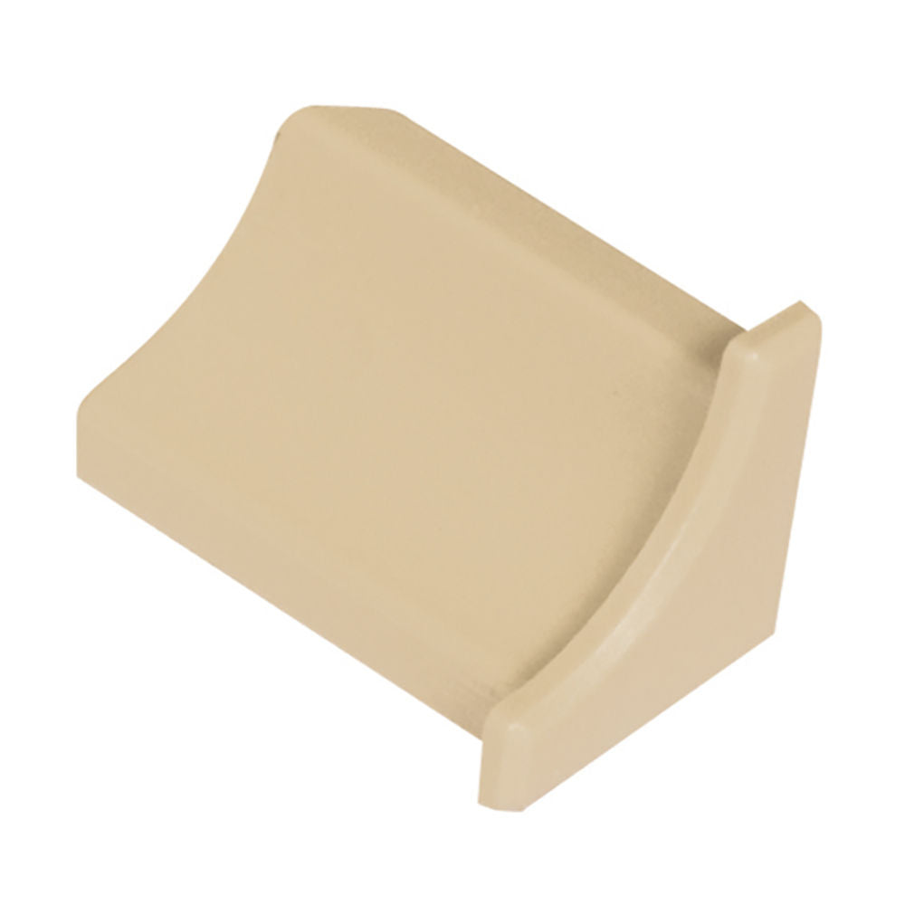 Schluter DILEX-PHK End Cap avec un radius de 3/8" (10 mm) - plastique PVC bahamas