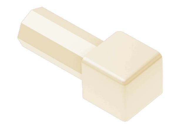 Schluter QUADEC Coin intérieur/extérieur 90° - plastique PVC sable 3/8" (10 mm)