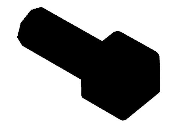 Schluter QUADEC Coin intérieur/extérieur 90° - plastique PVC noir 1/2" (12.5 mm)