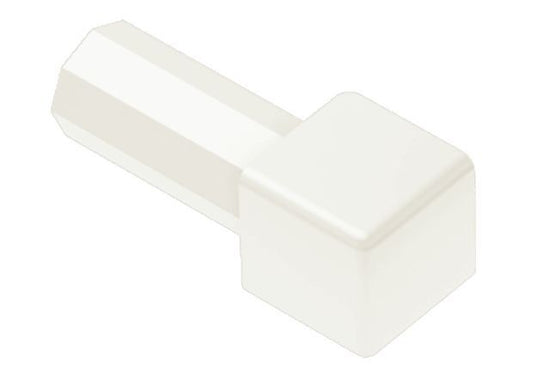 Schluter QUADEC Coin intérieur/extérieur 90° - plastique PVC blanc 5/16" (8 mm)