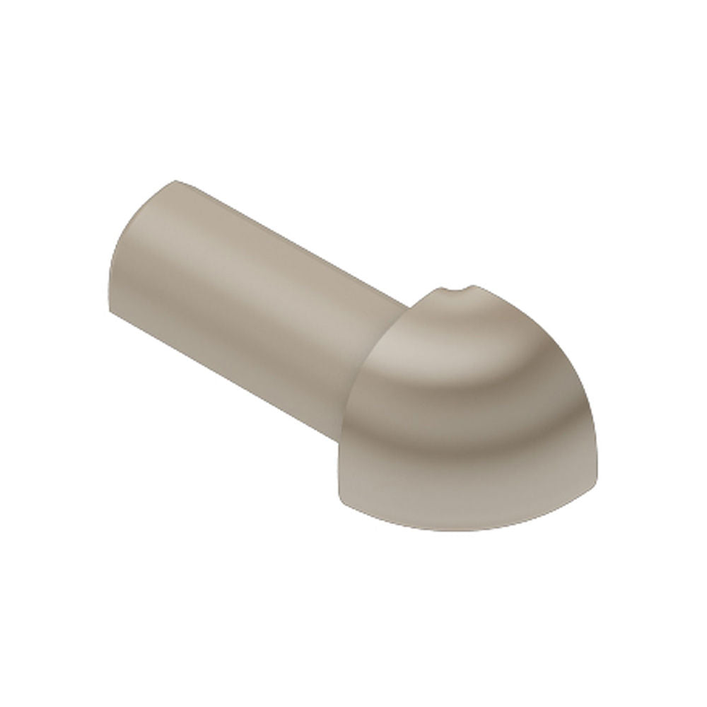 Schluter RONDEC Coin extérieur 90° - plastique PVC beige clair 3/8" (10 mm)