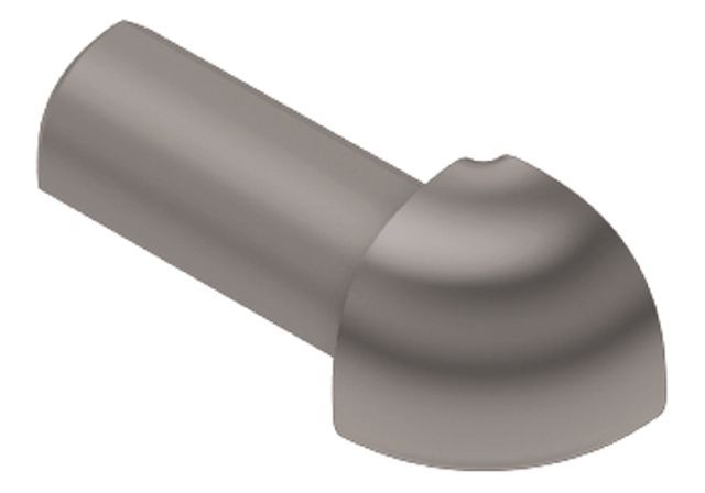 Schluter RONDEC Coin extérieur 90° - plastique PVC gris 7/16" (11 mm)