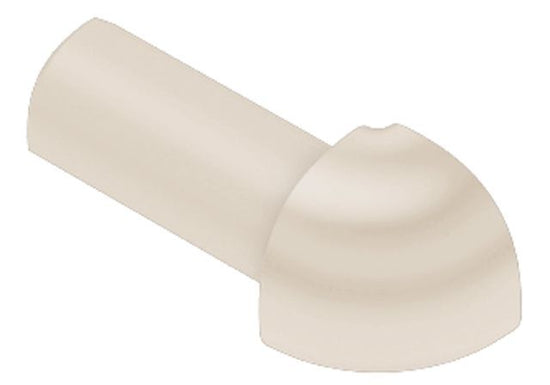 Schluter RONDEC Coin extérieur 90° - plastique PVC sable 1/2" (12.5 mm)
