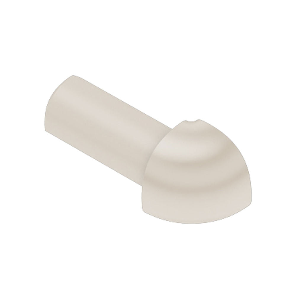 Schluter RONDEC Coin extérieur 90° - plastique PVC sable 1/4" (6 mm)
