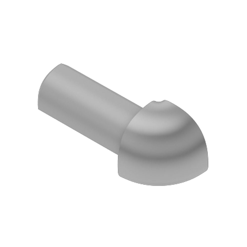 Schluter RONDEC Coin extérieur 90° - plastique PVC gris classique 5/16" (8 mm)