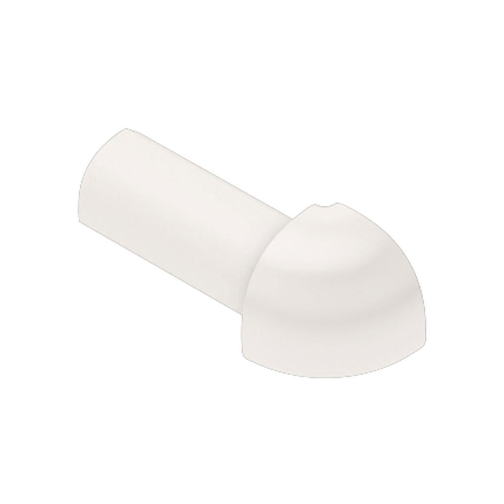 Schluter RONDEC Coin extérieur 90° - plastique PVC blanc 5/16" (8 mm)