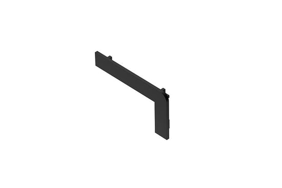 Schluter TREP-V 60 embouts d'extrémité droit et gauche PVC noir, 3/8 pouce (10 mm) x 2-3/8 pouce