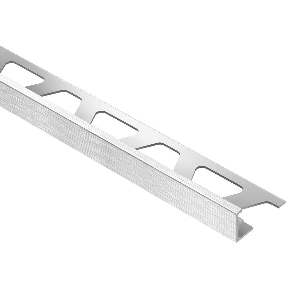 Schluter SCHIENE profilé bordure mur/plancher aluminium anodisé chrome brossé 3/8 (10 mm) x 8'2-1/2