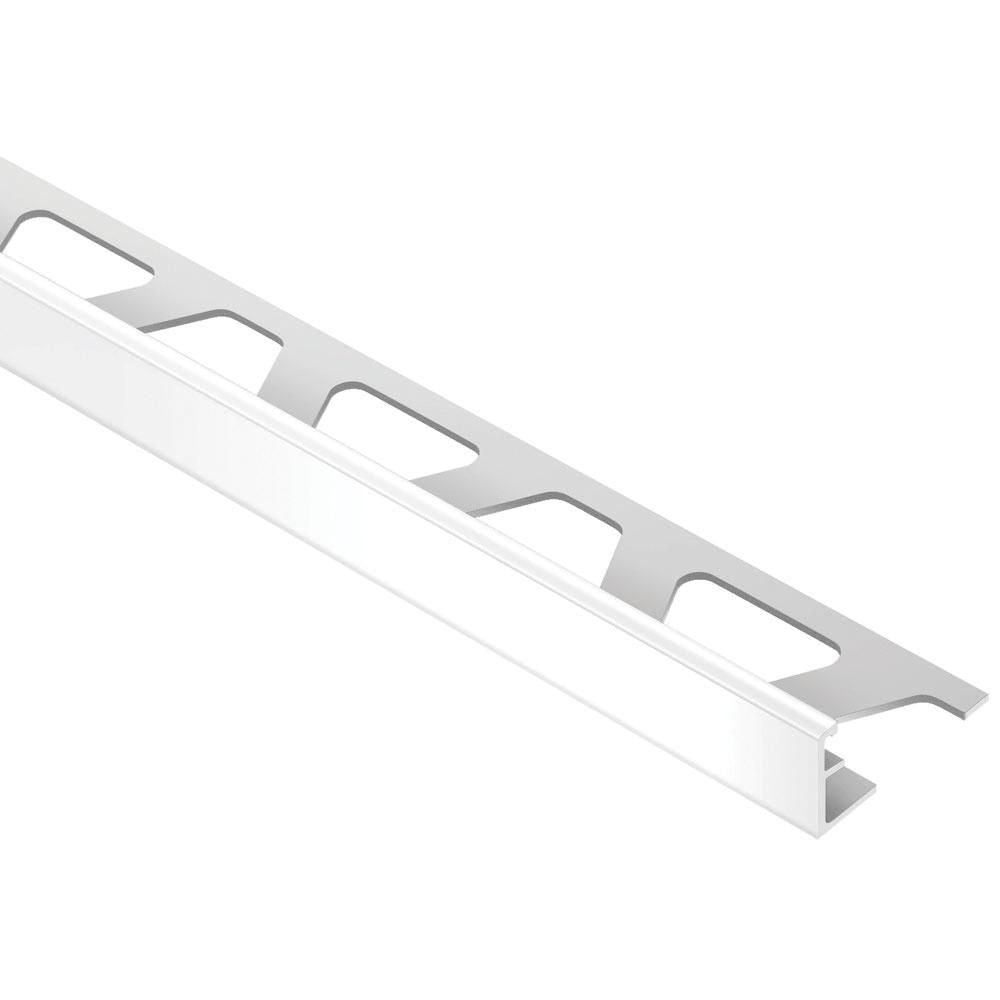 Schluter SCHIENE profilé de bordure de mur en aluminium blanc éclatant 7/16 (11 mm) x 8'2-1/2