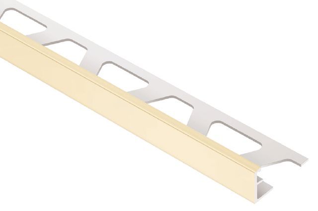 Schluter SCHIENE profilé bordure de mur aluminium finition sable 7/16 (11 mm) x 8 pi 2-1/2 po