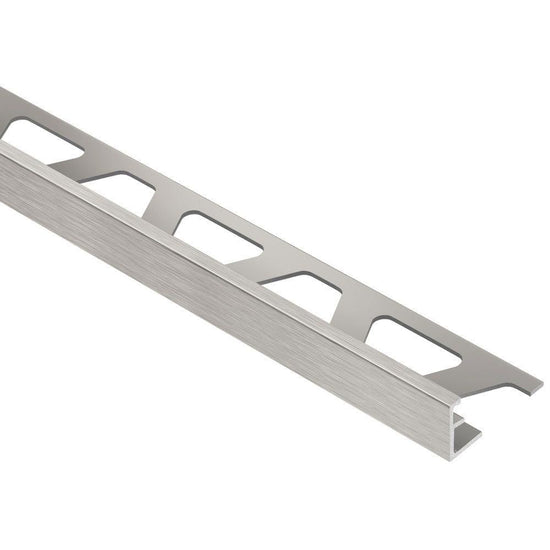 Schluter SCHIENE profilé bordure mur/plancher aluminium anodisé nickel brossé 1/2 pouce (12,5 mm) x 8 pieds 2-1/2 pouces
