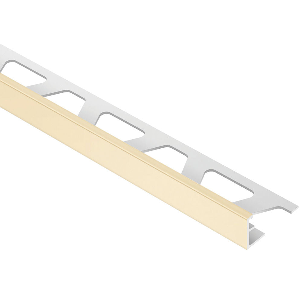 Schluter SCHIENE profilé bordure mur en aluminium finition sable 6 mm (1/4 pouce) x 8 pieds 2 1/2 pouces