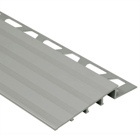 Schluter RENO-RAMP profilé réducteur large aluminium anodisé mat 2-1/2 x 8' x 3/8 (10 mm)