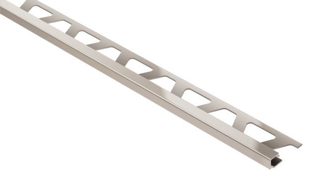 Schluter QUADEC Profilé de bordure carré - aluminium anodisé nickel mat 1/4" (6 mm) x 8' 2-1/2"