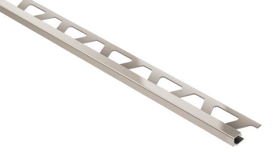 Schluter QUADEC Profilé de bordure carré - aluminium anodisé nickel mat 1/4" (6 mm) x 8' 2-1/2"