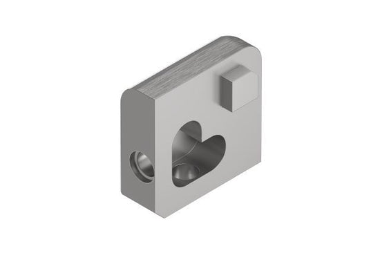 Schluter JOLLY Coin extérieur 90° Acier inoxydable (V2) brossé 3/8" (10 mm)