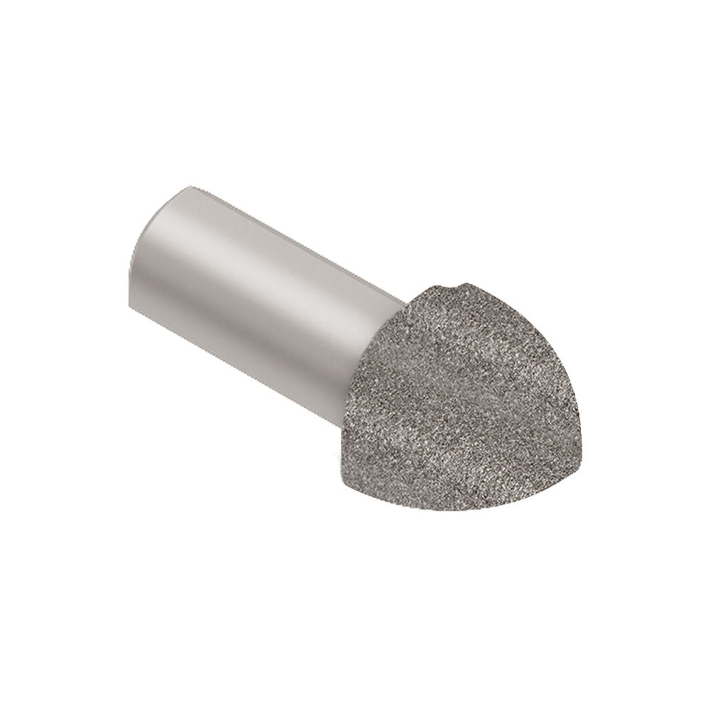 Schluter RONDEC Coin extérieur 90° - aluminium gris pierre 3/8" (10 mm)