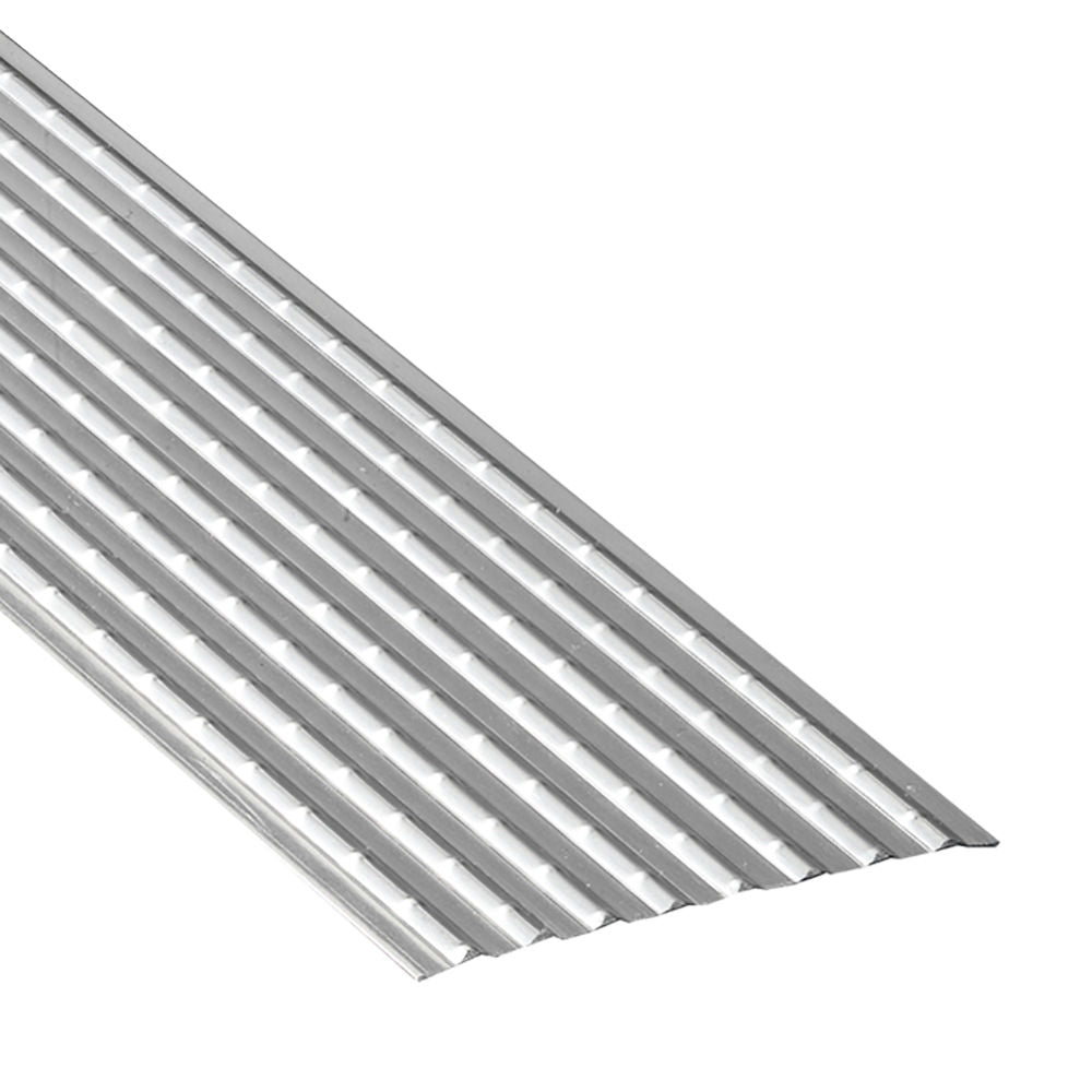 Schluter TREP-EFK Surface antidérapante pour marches - acier inoxydable (V4) 8' 2-1/2"