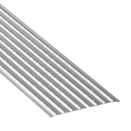 Schluter TREP-EFK Surface antidérapante pour marches - acier inoxydable (V4) 8' 2-1/2"