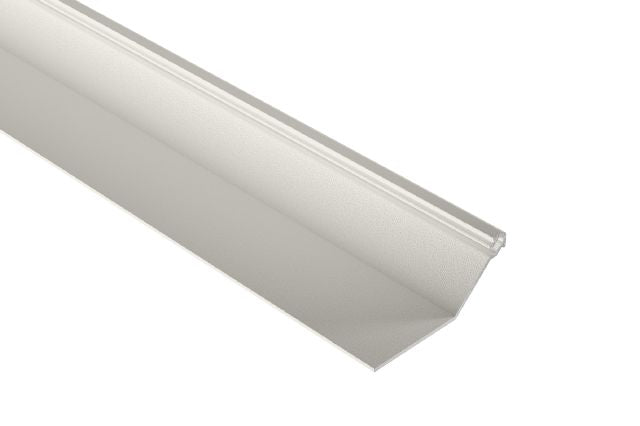 Schluter FINEC-SQ Moulure de finition et de protection des rebords avec surface visible mince et carrée Aluminium Grège 7/16" x 8' 2-1/2"