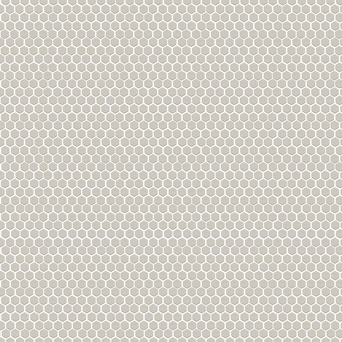 Carreaux de céramique Collection Nektar 1 po x 1 po gris lustré mosaïque brillante