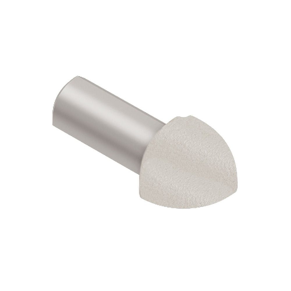 Schluter RONDEC Coin extérieur 90° - aluminium ivoire 3/8" (10 mm)