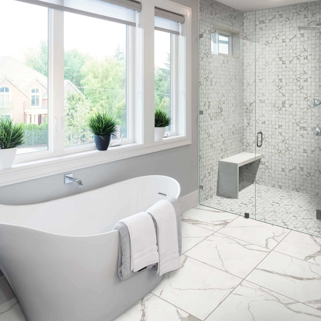 Carreaux de céramique | Collection Glamour - 2 po x 2 po