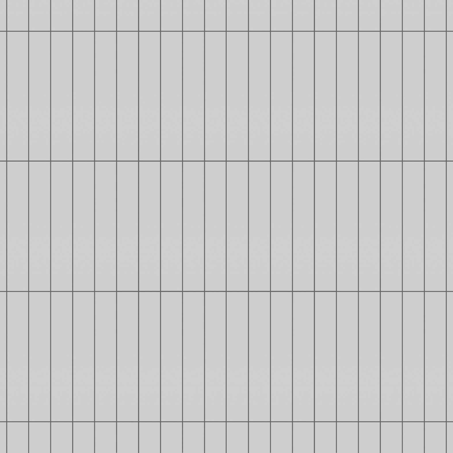 Carreaux de céramique Collection Essential 2 po x 12 po Polvere lustré gris brillant