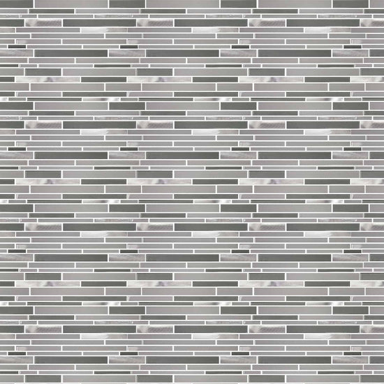 Carreaux de céramique Collection Brio mosaïque 12 po x 12 po super blanc, feuille de petits carreaux blancs