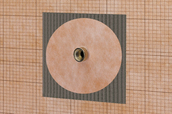Schluter KERDI-KM Scellant précoupé pour passage de tuyaux de 7/8" 7" (paquet de 5)