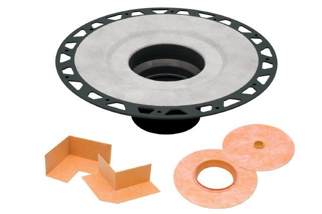 Schluter KERDI-DRAIN Ensemble de bride - plastique ABS 2" (paquet de 10)
