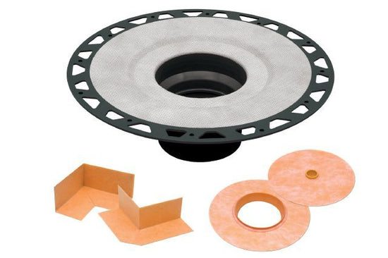 Schluter KERDI-DRAIN Ensemble de bride - plastique ABS 2" (paquet de 10)