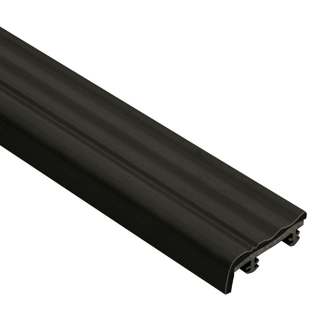 Schluter TREP-S Insert de remplacement - plastique PVC noir 1-1/32" (26 mm) x 8' 2-1/2"