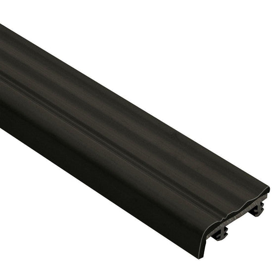 Schluter TREP-S Insert de remplacement - plastique PVC noir 1-1/32" (26 mm) x 8' 2-1/2"