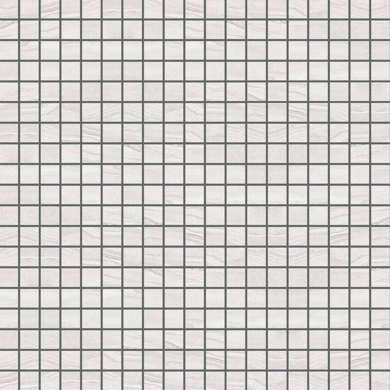 Carreaux de céramique Collection Paros 2 po x 2 po blanc mat, petite mosaïque au look contemporain