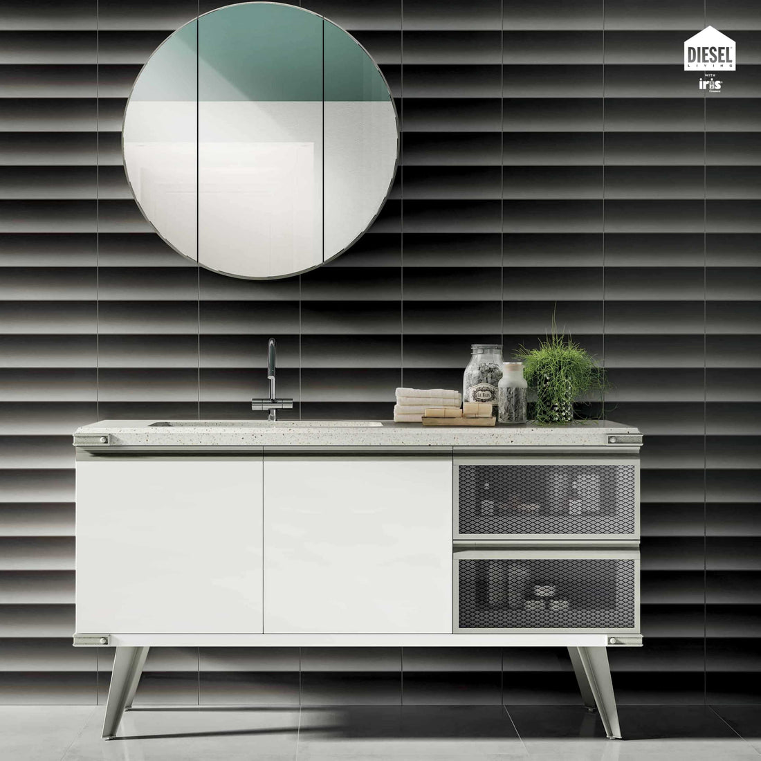 Carreaux de céramique | Collection Shades of Blinds - 4 po x 12 po
