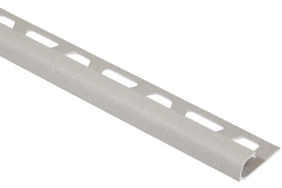 Schluter Profilé rond RONDEC - aluminium grège 1/2" (12.5 mm) x 10'