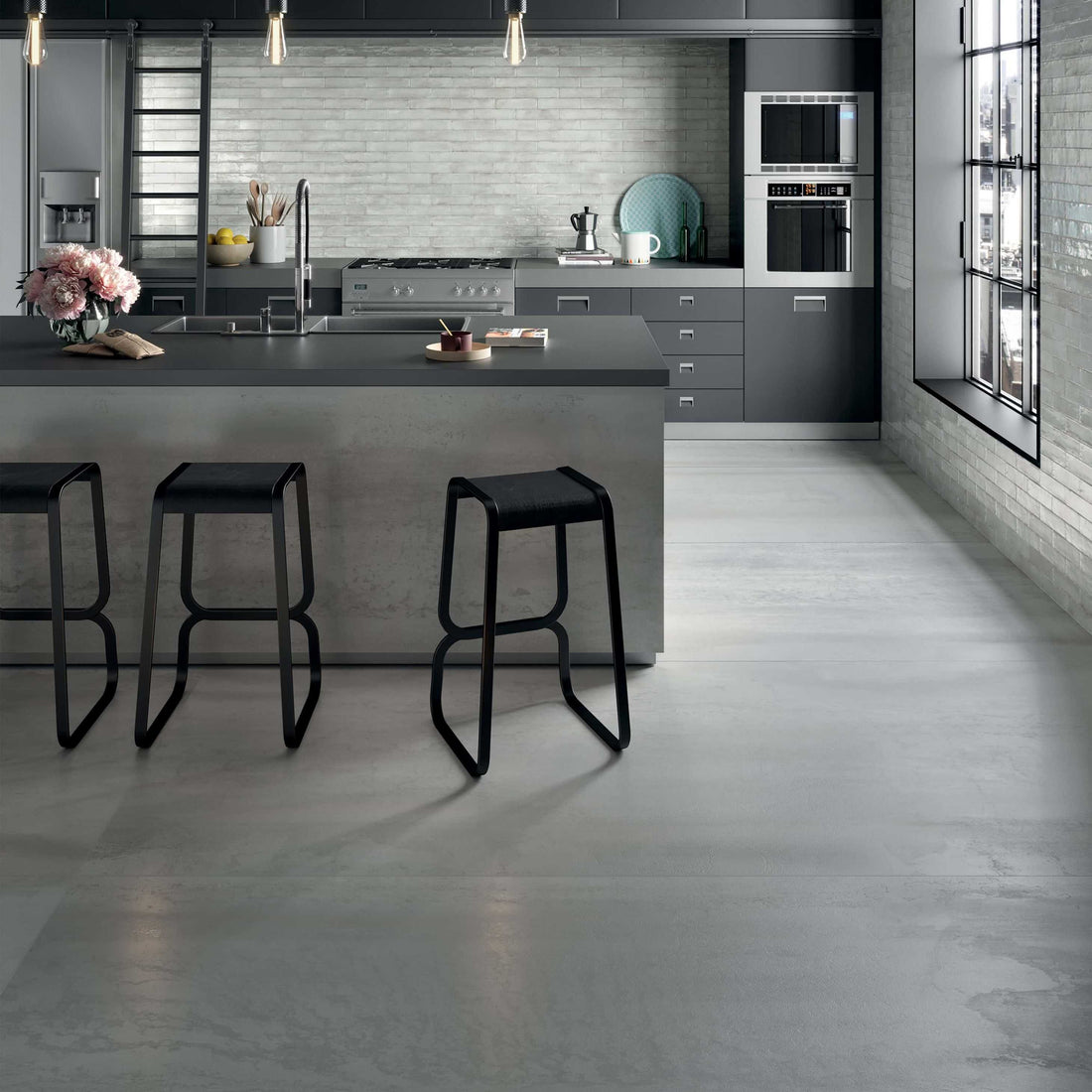 Carreaux de céramique | Collection Metallica - 24 po x 48 po