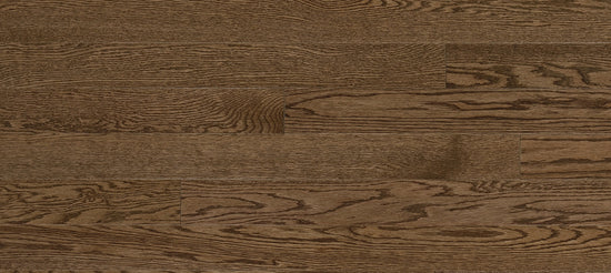 Preverco Bois d'ingénierie Flex19 Chêne rouge Nuance Komodo satiné, lame 5-1/8 po × 3/4 po