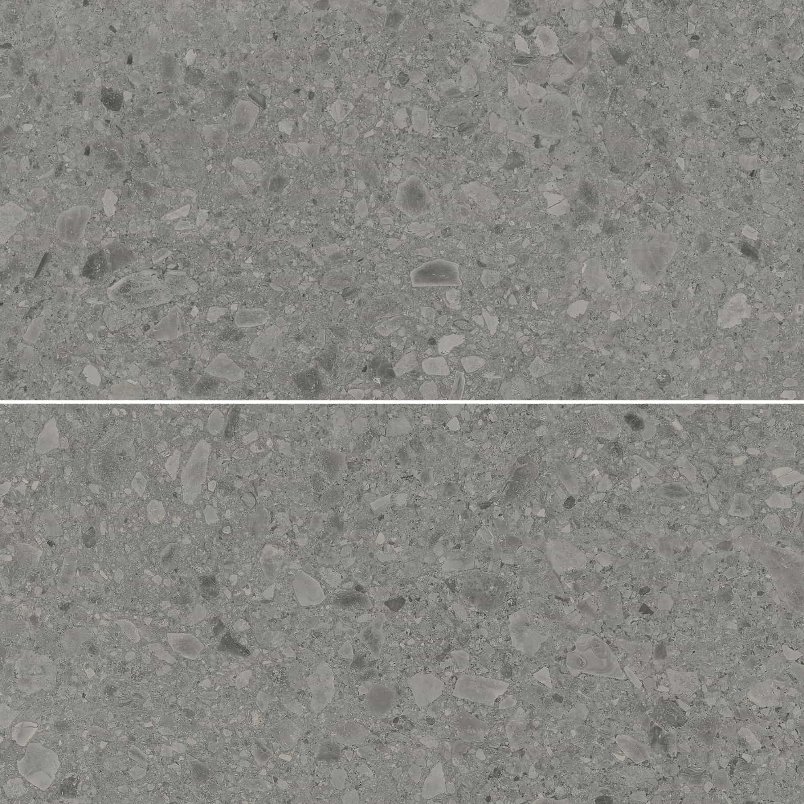 Carreaux de céramique Collection Flodsten 24 po x 48 po Fumée fini mat