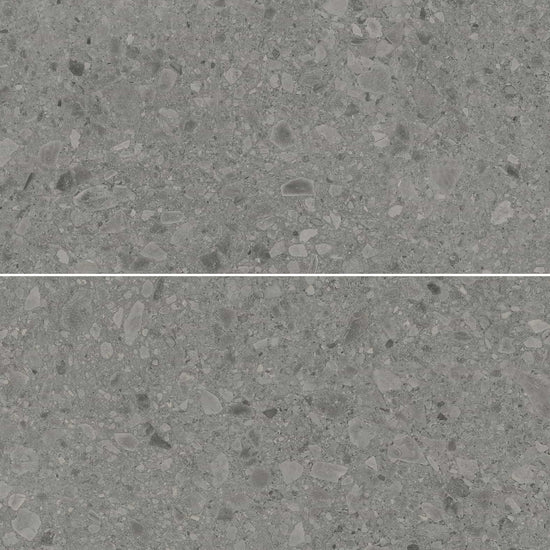 Carreaux de céramique Collection Flodsten 24 po x 48 po Fumée fini mat