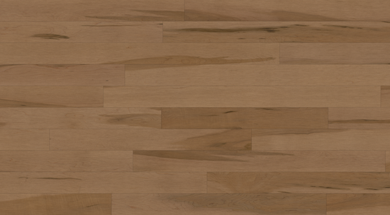 Preverco Bois franc SolidClassic Érable Variation Terra fini mat, grain d'érable chaud, lames 2-1/4 po x 3/4 po