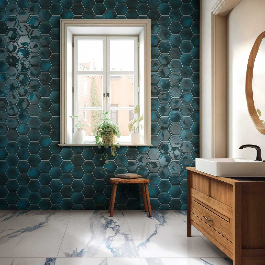 Carreaux de céramique | Collection Ossido - 3 po x 12 po