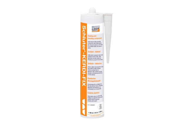 Schluter KERDI-FIX Scellant-adhésif Blanc éclatant 290 ml